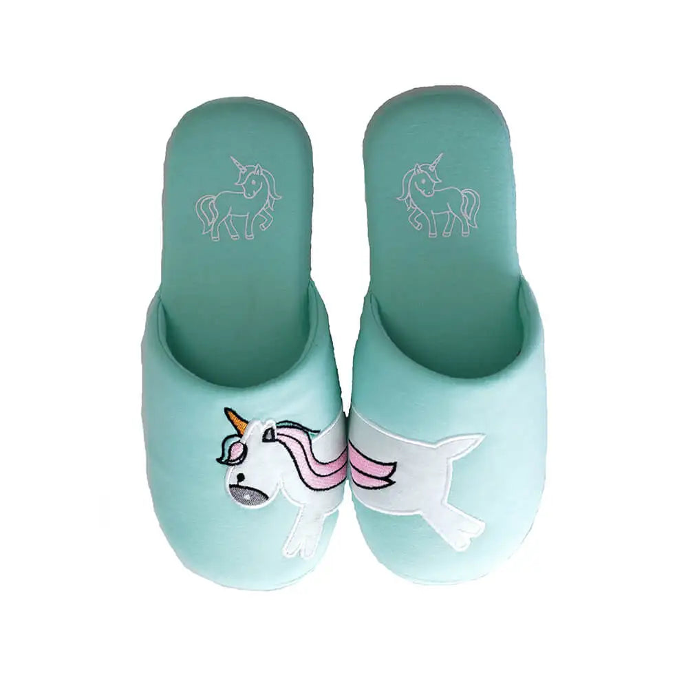 Millffy Women's Unicorn House Slipper Dachshund Dog Cotton Bedroom Indoor