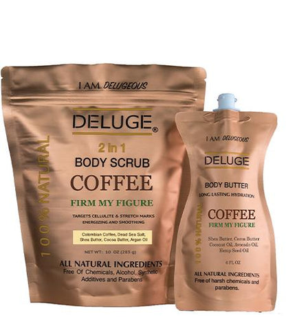 COFFEE SCRUB and COFFEE BUTTER