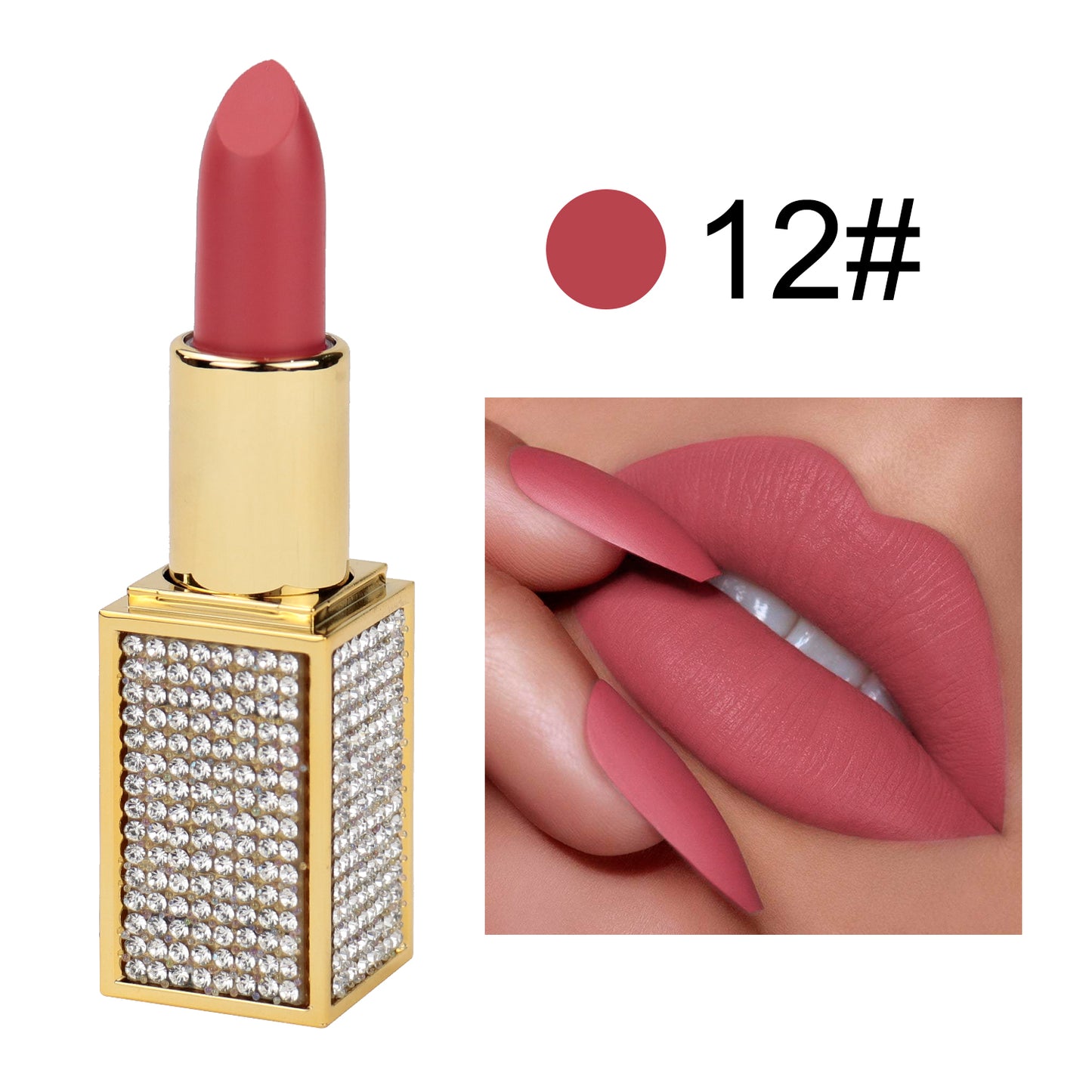 Matt Nude Lipstick Organic Lipstick Matte Nude Lipstick MakeUp