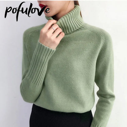 Women's Sweater Turtleneck Trending Sweater 2023 New Fashion