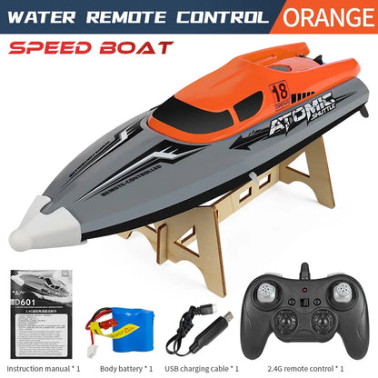 601 RC High-Speed Boat 25Km/H 2.4G Waterproof Remote Control Ship Speedboats