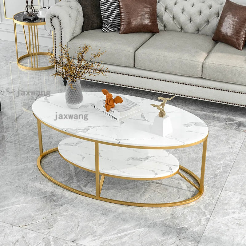 Nordic Luxury Living Room Coffee Tables Sofa Side Table Living Room Furniture