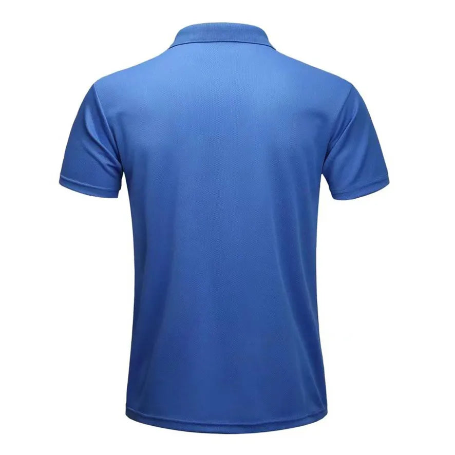 Running Dry Fit Polo Shirts Men Polyester Golf T Shirts Mens Sport T-Shirt