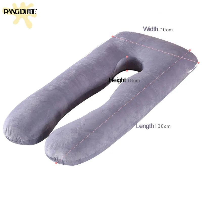 U Shape Pillow for Pregnant Women Cotton Pregnant Pillow