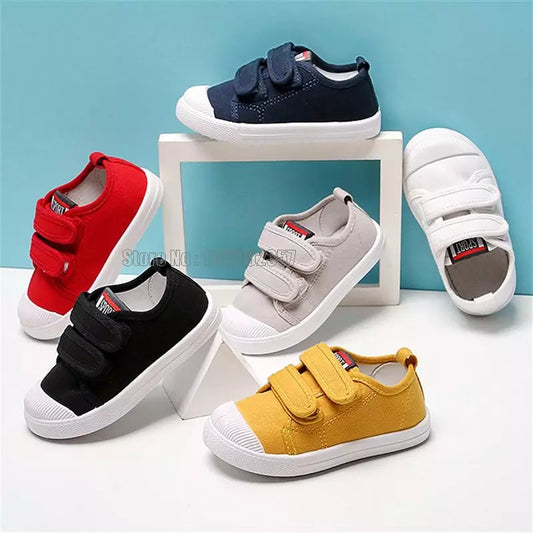 Kids Girls Boys Sneakers Canvas Toddler Breathable Spring Running Sport Baby Soft Sneaker Shoes