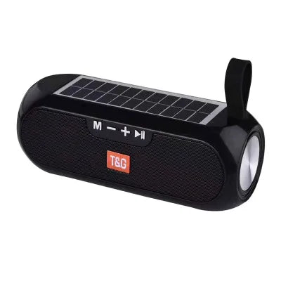 Mini Blue Wireless Speakers Music Sound Player Bluetooth Speaker Solar