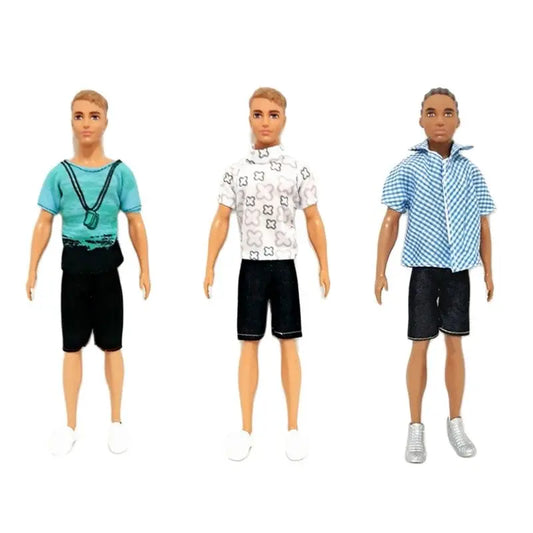 Ken the Boyfriend Handmade Outfit Set Clothes for Barbie  BJD Doll Accessories