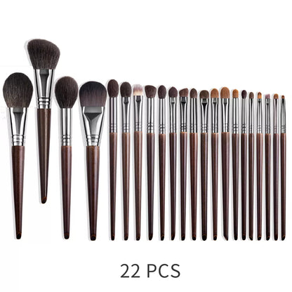 OVW Natural Makeup Brushes Set Eyeshadow Make Up Brush Kit for Makeup