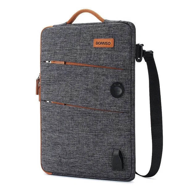 DOMISO 11 13 14 15.6 17.3 Inch Waterproof Laptop Bag Polyester