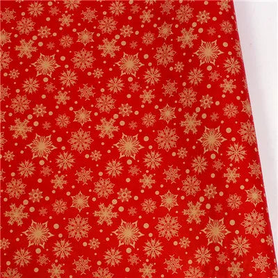 10pcs 50x70cm Gift Packing Paper Retro Style Kraft Decoration New Year