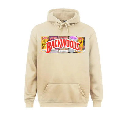 Backwoods Pullover Hoodie Vintage Hiphop Hoodie Funny Pullover