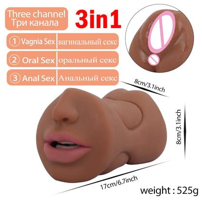 Vagina Real Pussy Male Masturbator Goods for Adults Realistic