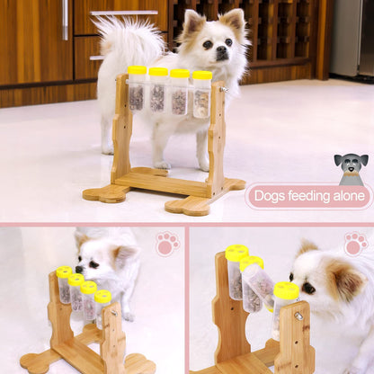 Pet Products Wooden Dog Puzzles Toy Treat Dispenser Mental Stimulation Dogs Food