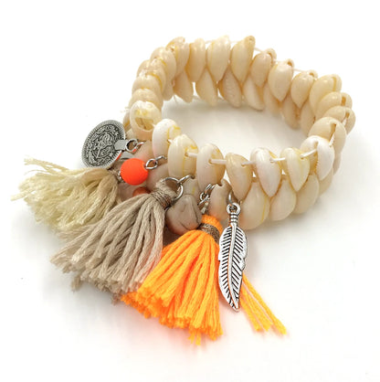 New Ethnic Handcraft Bracelets Friendship Bracelet Tassel Charm Bracelet