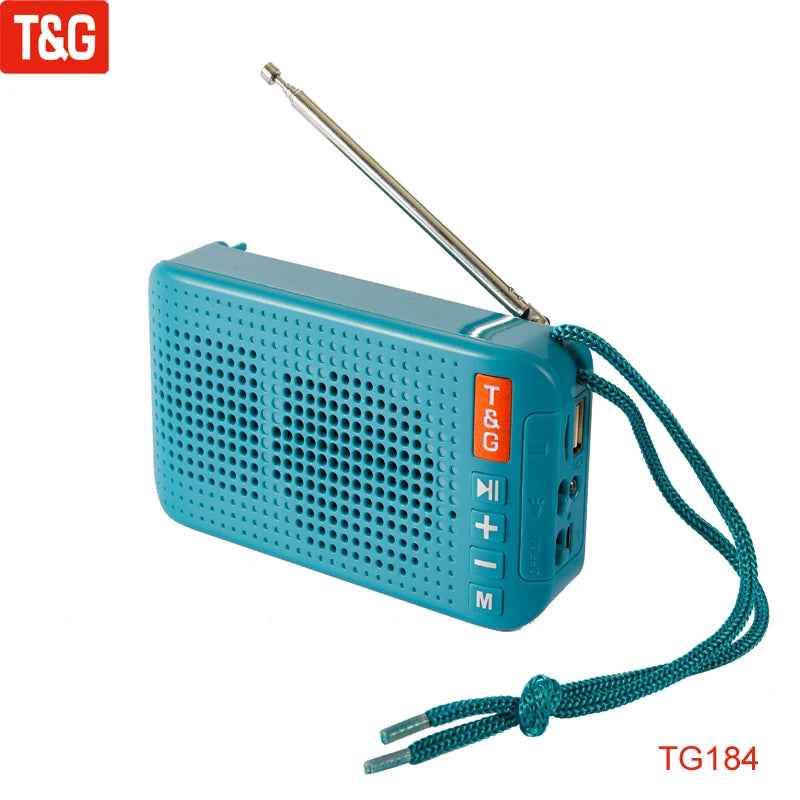 T&G TG184 Solar Bluetooth Speaker Portable Loudspeaker Wireless Outdoor