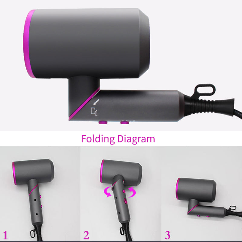 2000W Ionic Hair Dryer Constant Temperature Hammer Professional Hairdryers