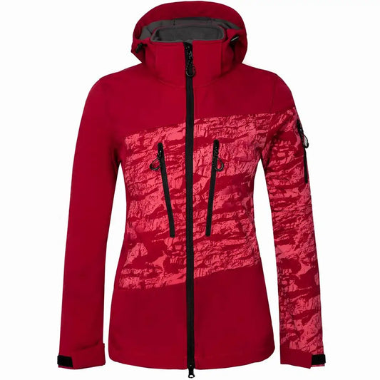 Women Ski Jackets Hooded Soft Jacket Waterproof Windproof Snowboard Jacket