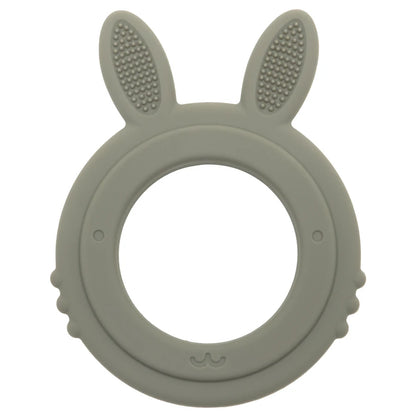 1Pcs Baby Teether Silicone Toy BPA Free Cartoon Rabbit Nursing