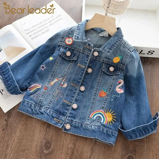 Bear Leader Denim Children 'S Chothing New Kid Spring Coats Casual Kids