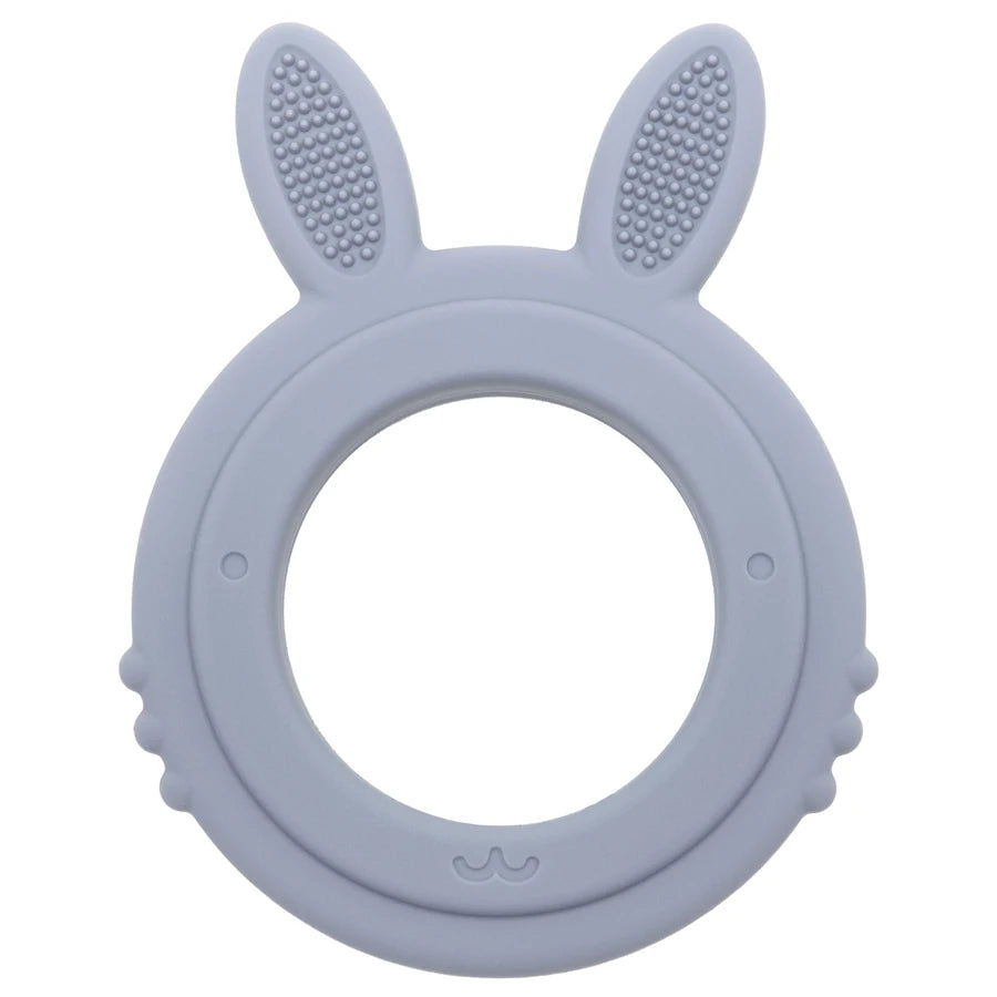 1Pcs Baby Teether Silicone Toy BPA Free Cartoon Rabbit Nursing