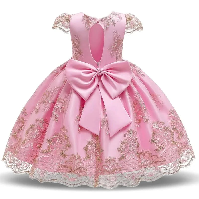 Flower Princess Party Dresses Children's Clothing Wedding Elegant Gown