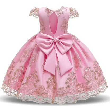 Flower Princess Party Dresses Children's Clothing Wedding Elegant Gown