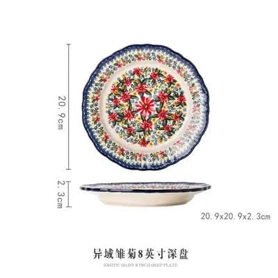 Ceramic  Household  Bakeware Noodle Bowl  Pot Household Kitchen Utensils