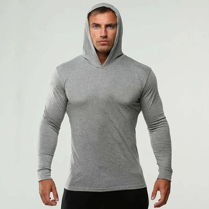 Long Sleeve Shirts Fitness Hoodies Quick Dry Pullover