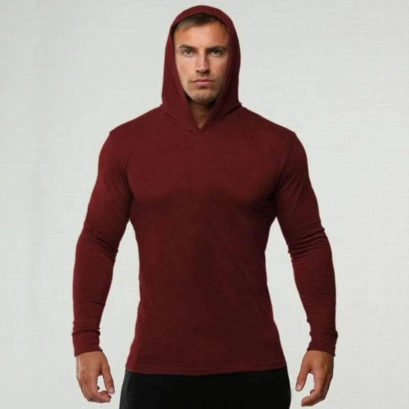 Long Sleeve Shirts Fitness Hoodies Quick Dry Pullover