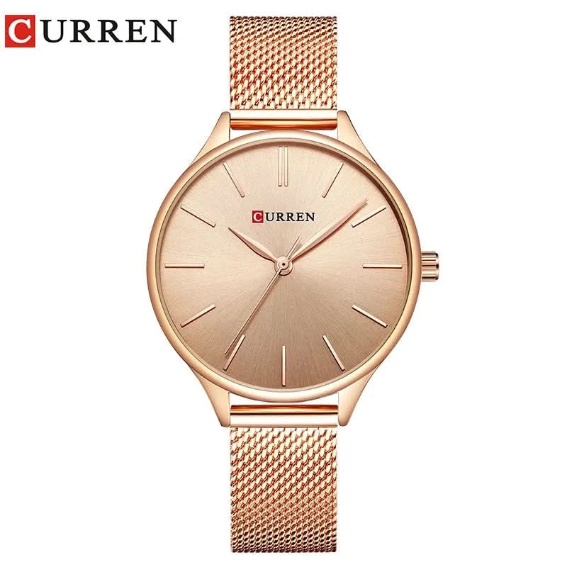 CURREN Hot Fashion Simple Style New Ladies Bracelet Watches