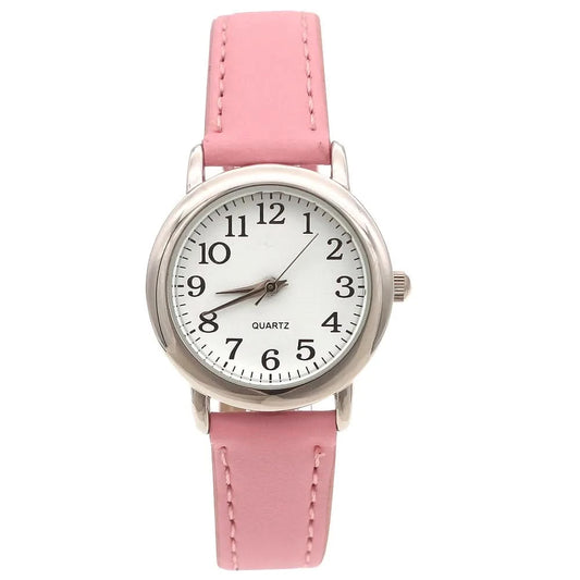 Fashion Brand Children Watches Girls Daily Waterproof Leather Cartoon Watch