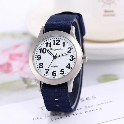 Chaoyada New Famous Brand Men Children Boys Fashion Cool Quartz Black Watches