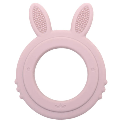 1Pcs Baby Teether Silicone Toy BPA Free Cartoon Rabbit Nursing