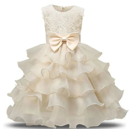 Children Luxury Party Formal Dress for Wedding Birthday Kids