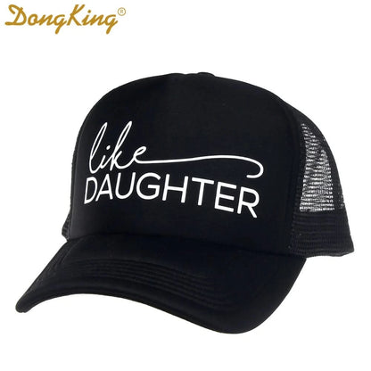 DongKing Trucker Hat Like Mother Print Like Daughter Hat