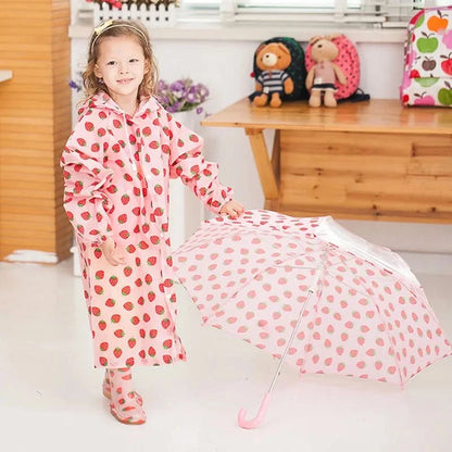 Children Raincoat Kids for Girls Boys Cute Waterproof Child Rain Coat