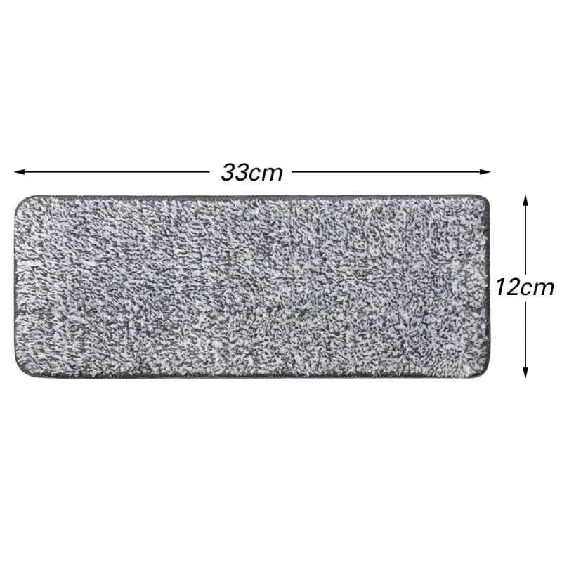 1/2/3Pcs Microfiber Mop Cloth Practical Replacement Mop Cloth Household Mop Head