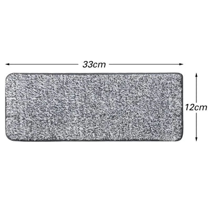 1/2/3Pcs Microfiber Mop Cloth Practical Replacement Mop Cloth Household Mop Head