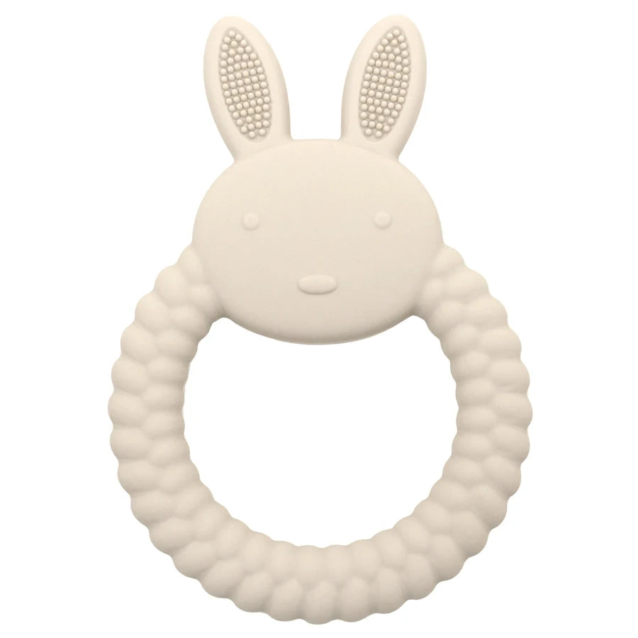 1Pcs Baby Teether Silicone Toy BPA Free Cartoon Rabbit Nursing