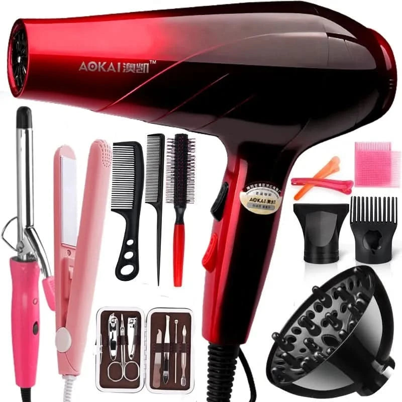 220V Household Hair Dryer High Power 2200W Electric Hair Dryer Hair Dryer