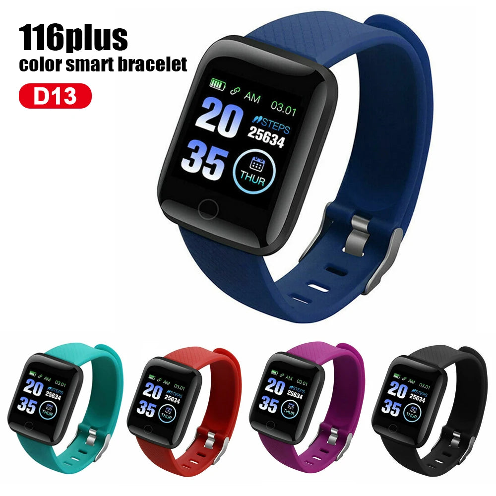 116 Plus Smart Watch Heart Rate Watch Wristband Sports Watches