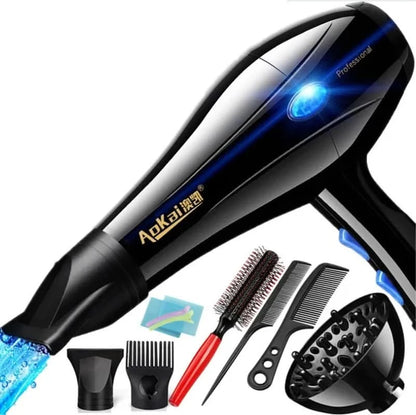 220V Household Hair Dryer High Power 2200W Electric Hair Dryer Hair Dryer