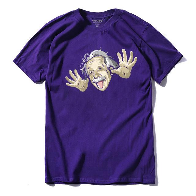 Funny Einstein Printed T-Shirt