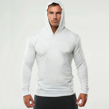 Long Sleeve Shirts Fitness Hoodies Quick Dry Pullover