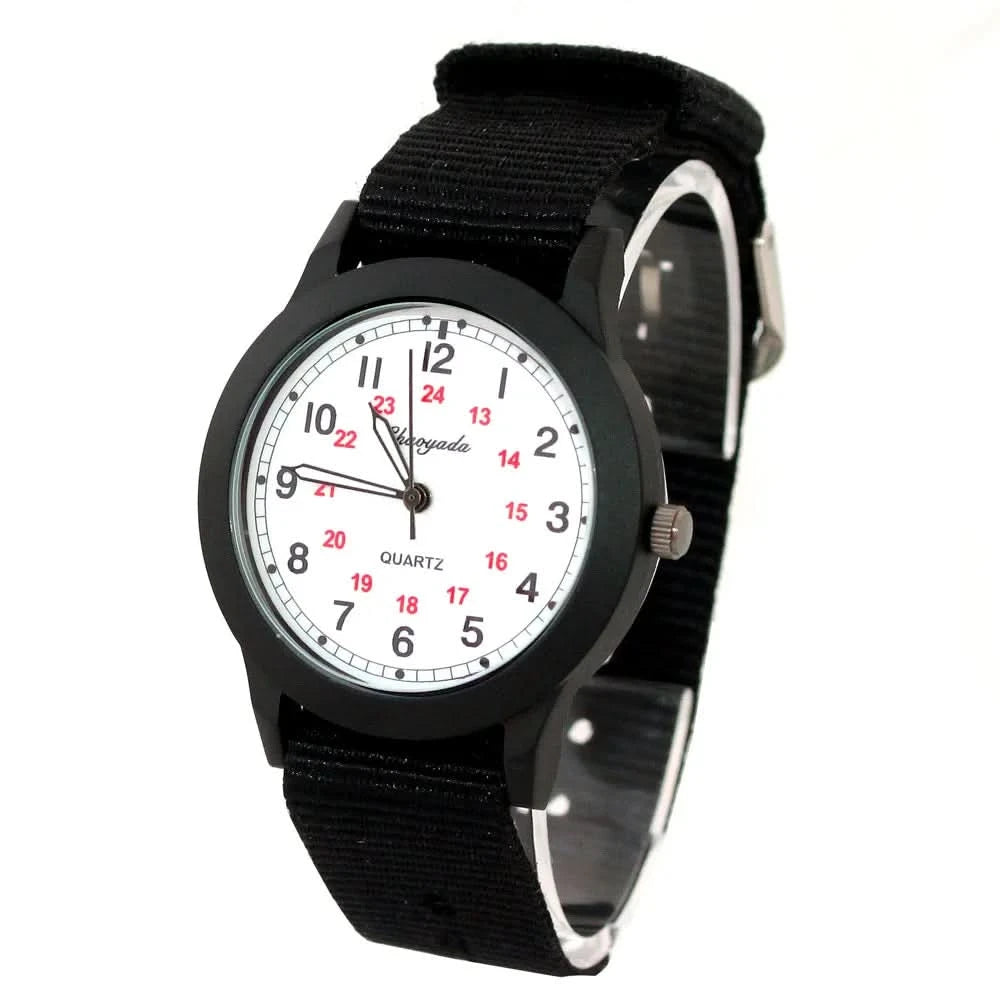 Chaoyada New Famous Brand Men Children Boys Fashion Cool Quartz Black Watches