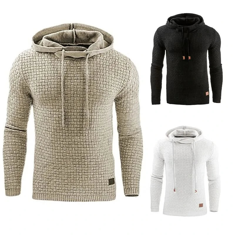 Men's Hoodies Slim Hooded Sweatshirts Mens Pullover