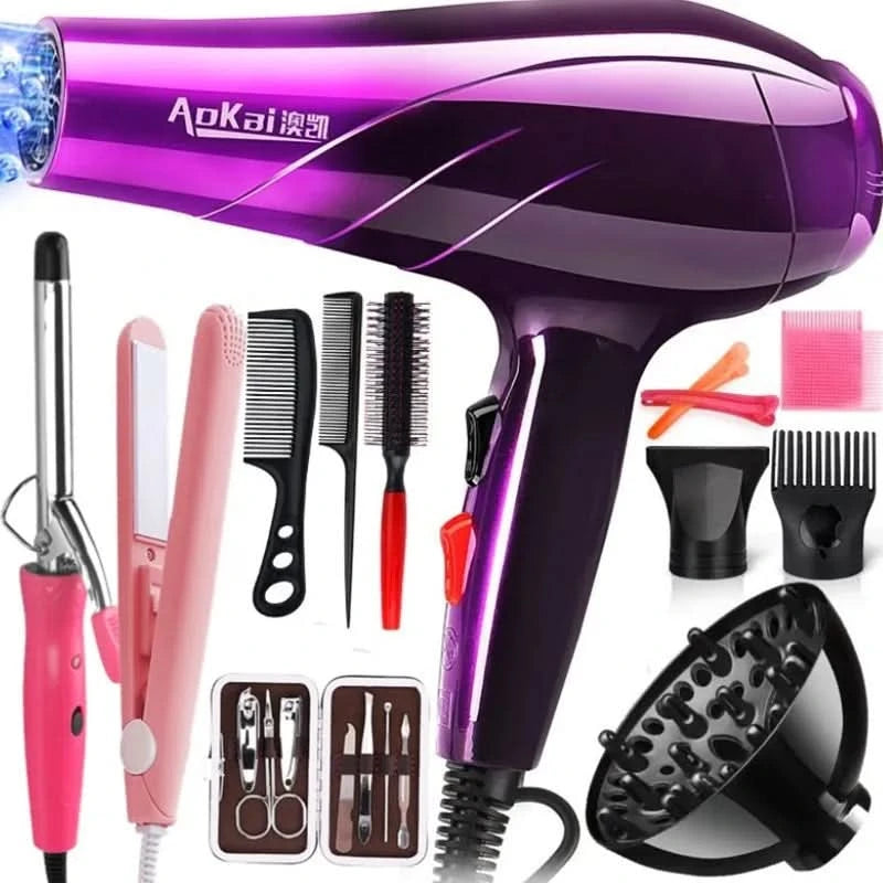 220V Household Hair Dryer High Power 2200W Electric Hair Dryer Hair Dryer