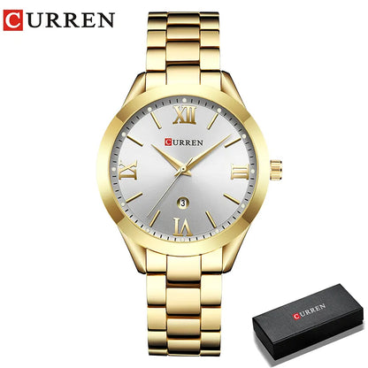 CURREN Watch Women Top Brand Quartz Female Bracelet Watches