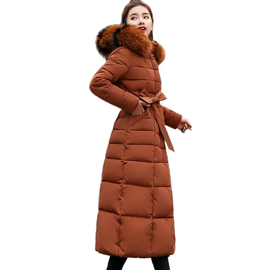 Корабль из России Slim Women Winter Jacket Cotton Padded Warm Thicken