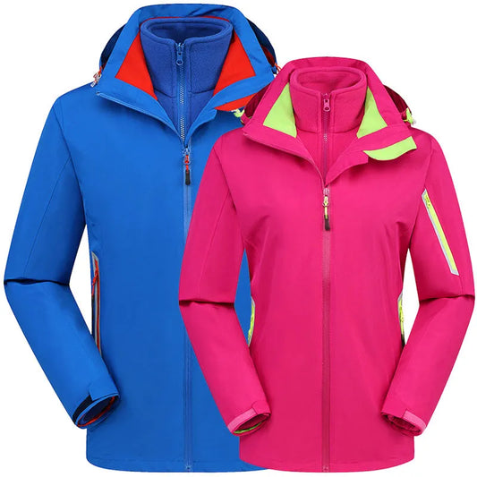 Men and Women Ski Jacket Waterproof Windproof Outdoor Sports Snow Jackets